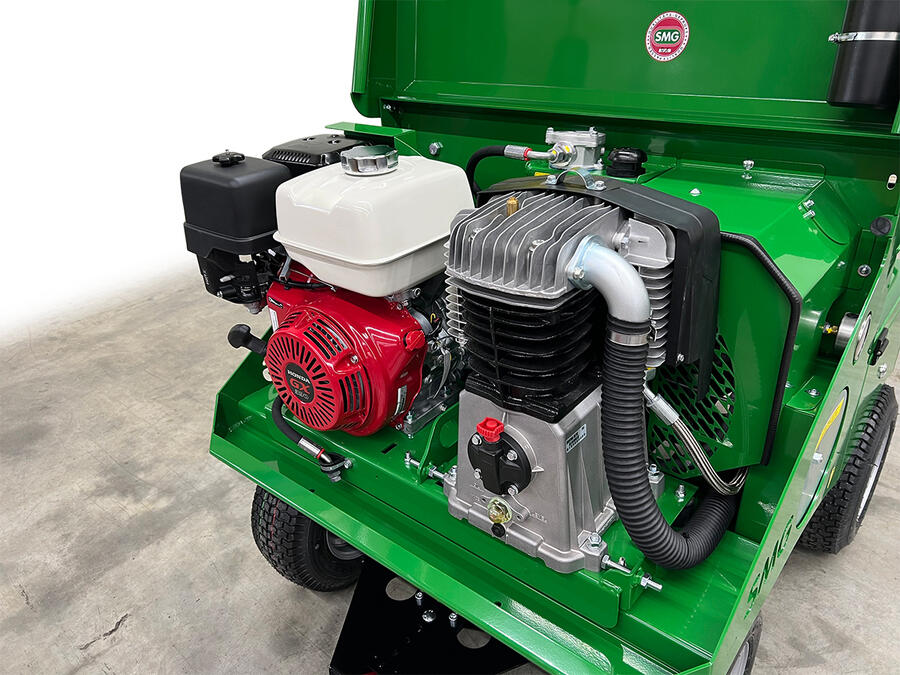 Motor Léghűtéses benzinmotor hidraulikus és kompresszoros meghajtáshoz (elektromos motor kapható).