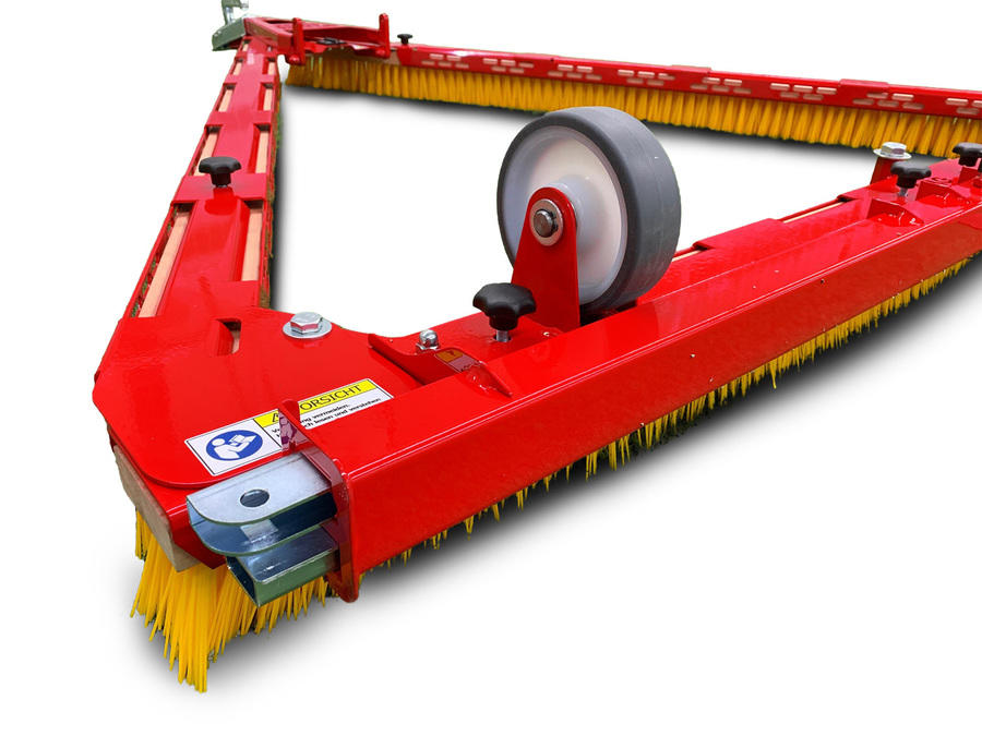 háromszögkefe DB1600F keresztléc bal oldala